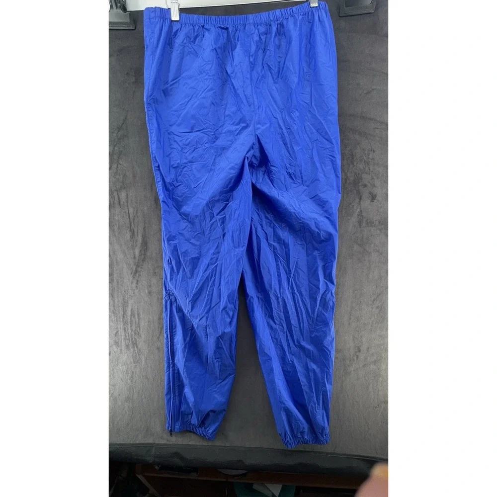 Vtg 90s Patagonia Blue Nylon Windbreaker Shell Pants Size M